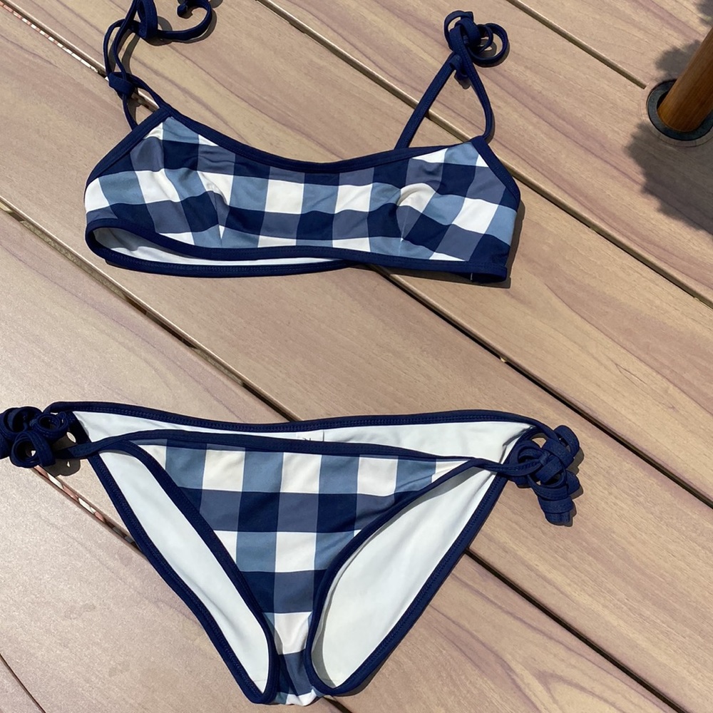 Solid & Striped X Poppy Delevigne Gingham Bikini - image 3
